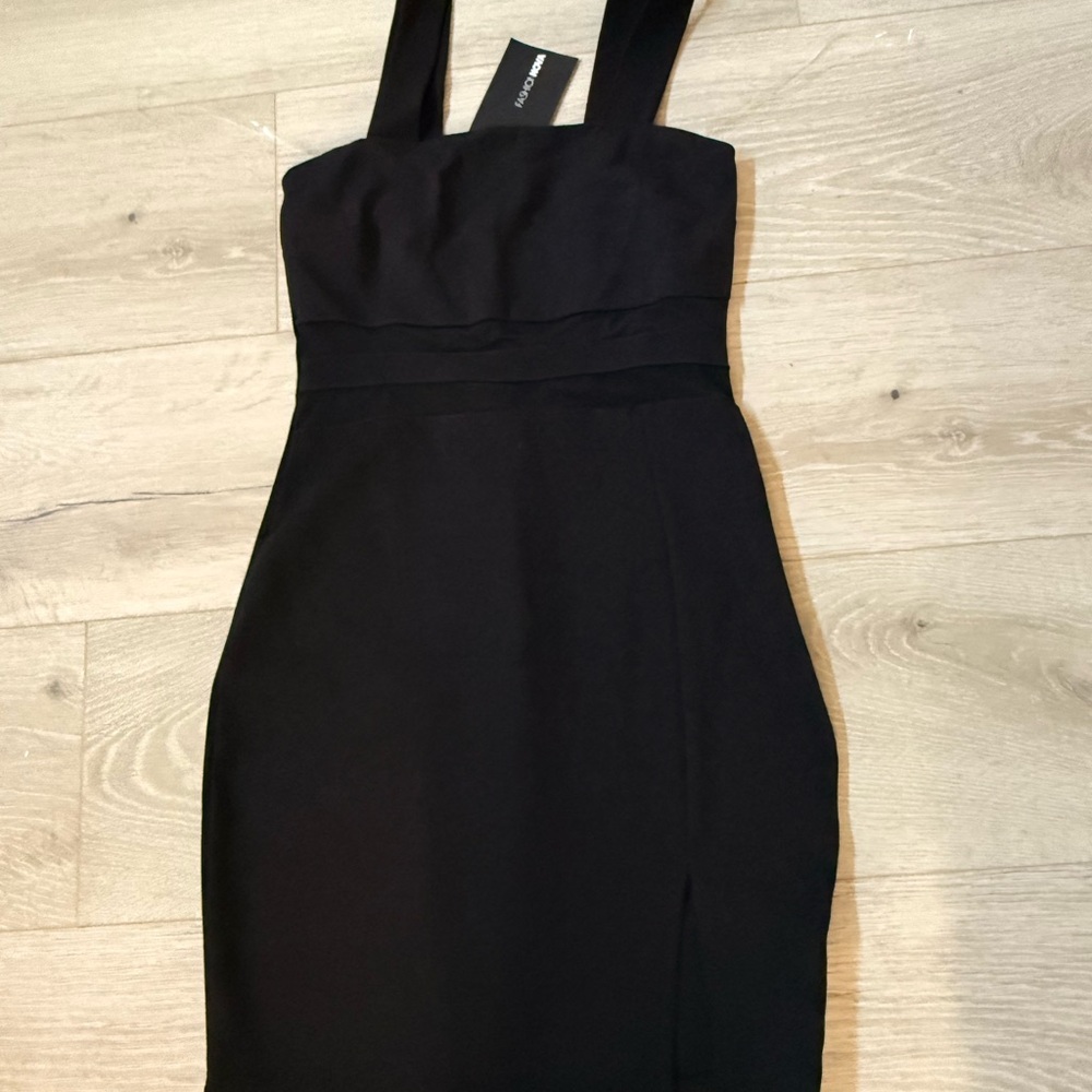Fashion Nova Classic Black Mini Dress
